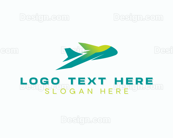 Plane Logistics Aviation Logo