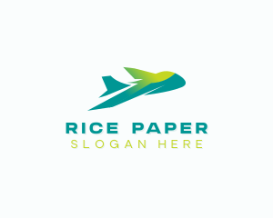 Plane Logistics Aviation logo design