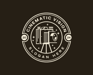 Film Camera Photography logo design