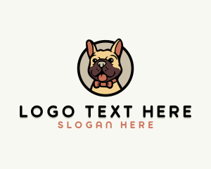 Bulldog Pet Puppy Shelter logo