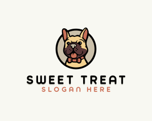 Bulldog Pet Puppy Shelter logo design