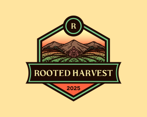 Farm Mountain Landscape logo