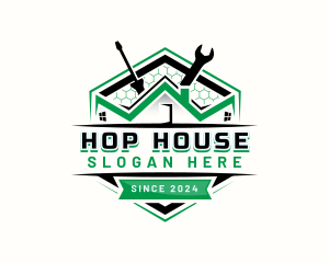 Handyman Tool House logo design