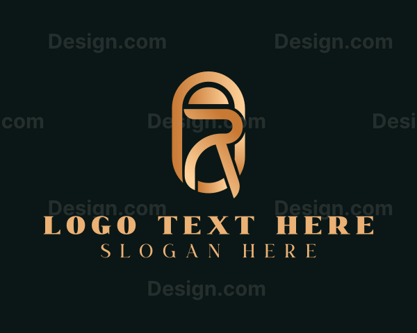 Luxury Business Letter R Logo