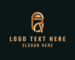 Luxury Business Letter R  logo