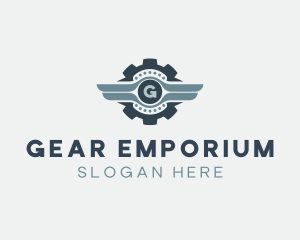 Industrial Mechanic Gear logo