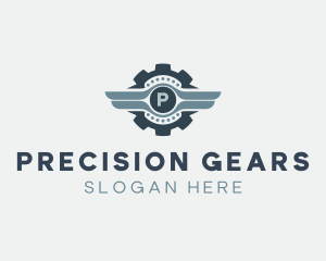 Industrial Mechanic Gear logo design