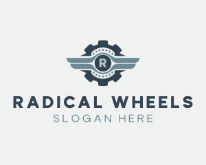 Industrial Mechanic Gear logo design