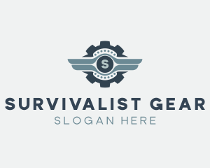 Industrial Mechanic Gear logo design