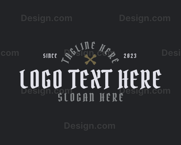 Gothic Business Brand Logo