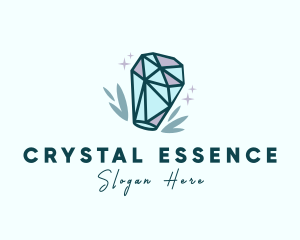 Precious Crystal Stone logo design