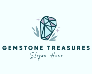 Precious Crystal Stone logo design