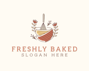 Whisk Bakery Confectionery logo design