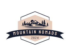 Mountain Summit Campsite logo design