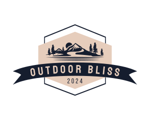 Mountain Summit Campsite logo design