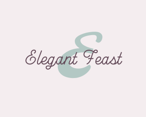 Elegant Feminine Brand logo design