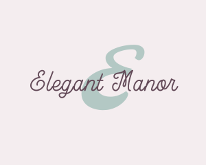 Elegant Feminine Brand logo design