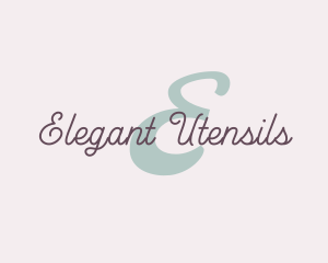 Elegant Feminine Brand logo design