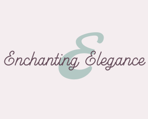 Elegant Feminine Brand logo design