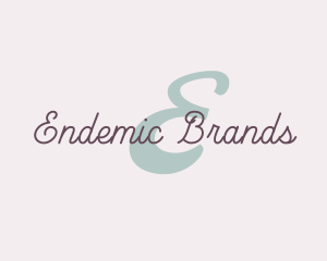 Elegant Feminine Brand logo design