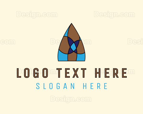 Stained Glass Window Logo