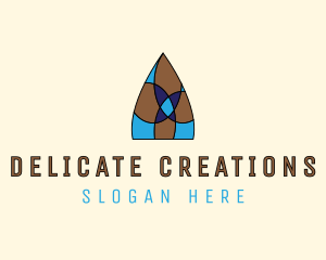 Stained Glass Window logo design