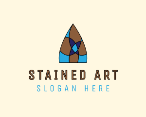 Stained Glass Window logo design