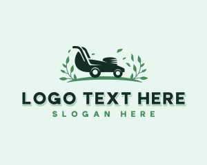 Grass Cutting Mowing logo