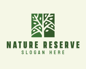 Nature Tree Garden logo design