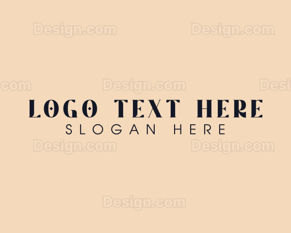 Generic Elegant Wordmark Logo