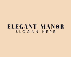 Generic Elegant Wordmark  logo design