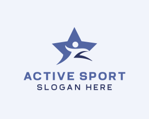 Athlete Star Runner logo
