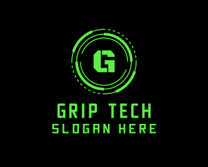 Tech Cyber Gaming Network logo design