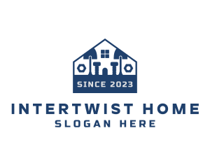 Contractor Home Builder logo design