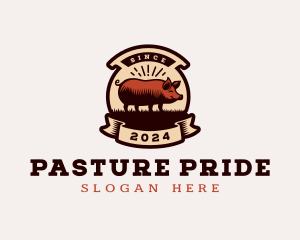 Pig Farm Livestock logo