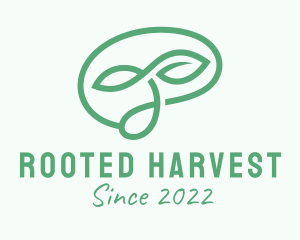 Seedling Herb Gardening  logo design