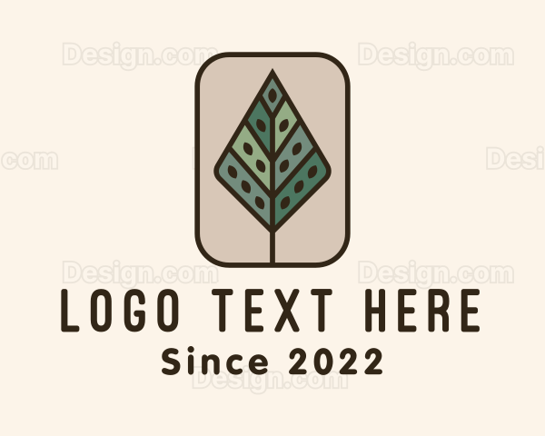 Landscaping Forest Tree Logo