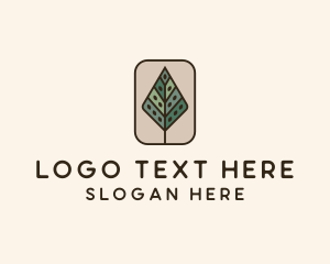 Landscaping Forest Tree logo