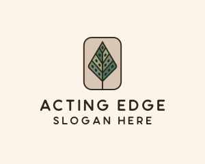 Landscaping Forest Tree logo design