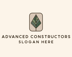 Landscaping Forest Tree logo design