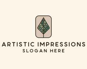 Landscaping Forest Tree logo design