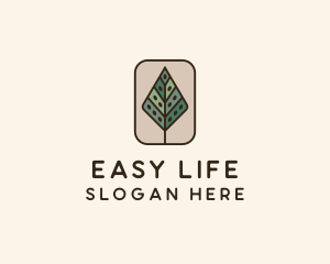 Landscaping Forest Tree logo design