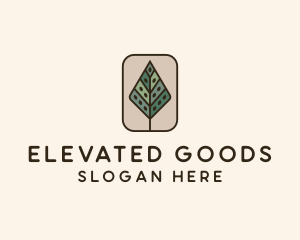 Landscaping Forest Tree logo design