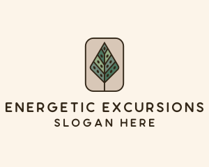 Landscaping Forest Tree logo design