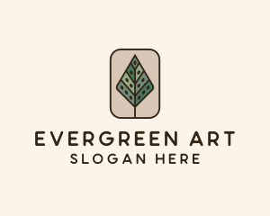 Landscaping Forest Tree logo design