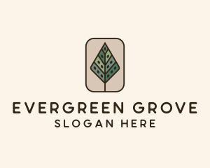 Landscaping Forest Tree logo