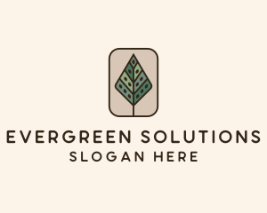 Landscaping Forest Tree logo design