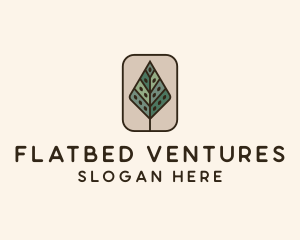 Landscaping Forest Tree logo design