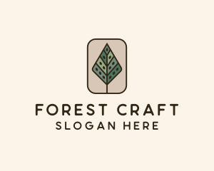 Landscaping Forest Tree logo design