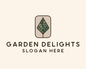 Landscaping Forest Tree logo design